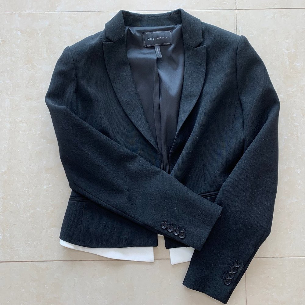 BCBG Cropped Blazer